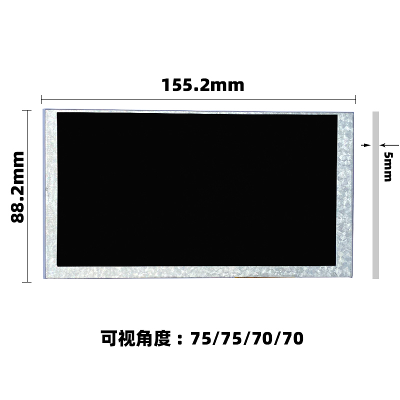 6.2寸液晶屏_瀚彩组装屏_液晶屏定制